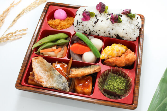 【特製】鯖の甘酢餡 ［ひじきごはん］