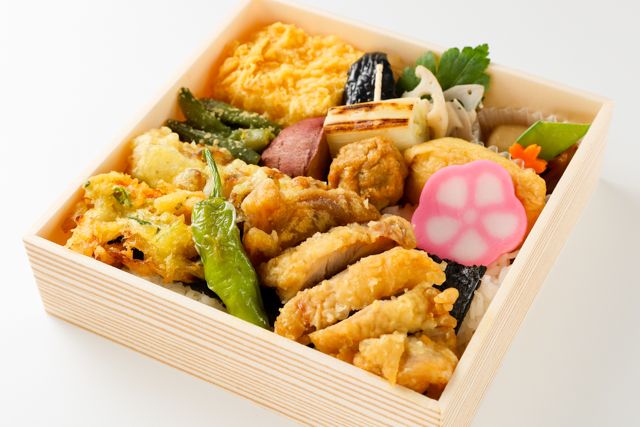 【のり弁 上】鶏の竜田甘酢漬け