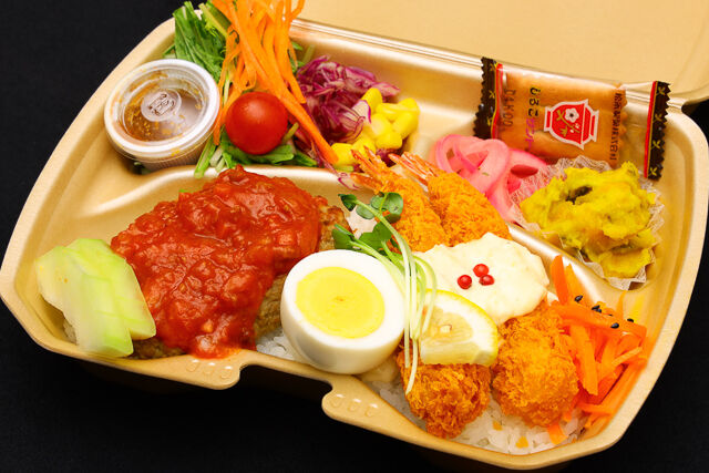 standard doubule【ハンバーグwithエビフライタル】