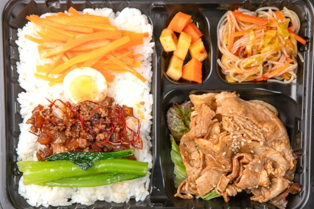 人気満足「豚生姜ダレ焼肉」