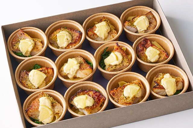 赤魚のハーブパン粉焼き～タルタルソース添え～