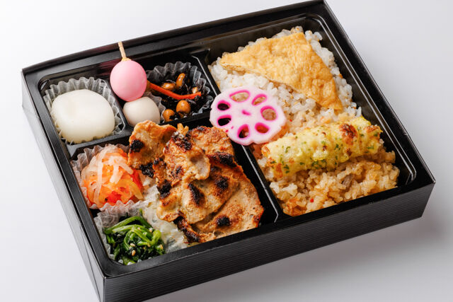 2種ごはんと厳選豚のみそ焼き弁当