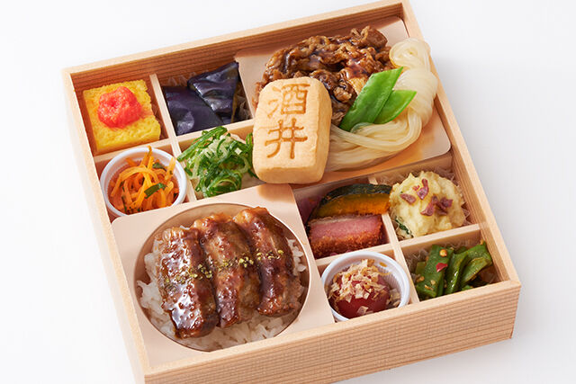 サーロインステーキと牛すきのWごはん御膳