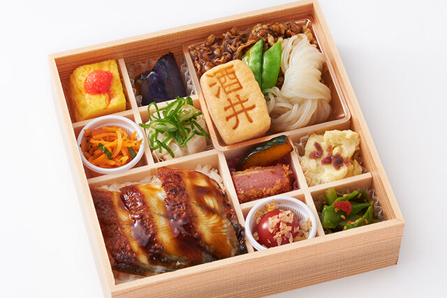 うなぎごはんと牛すき焼き御膳