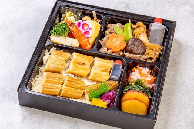 あなごめしと牛すき御膳