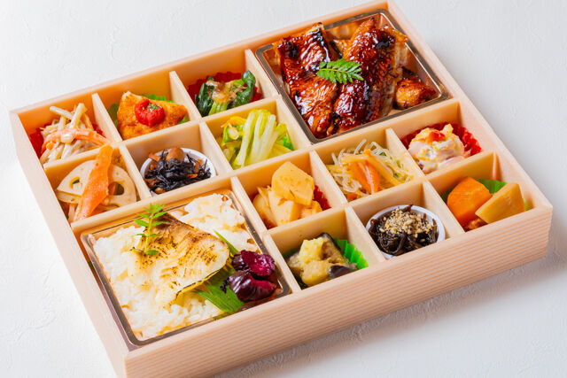 鯛めしと鰻錦御膳