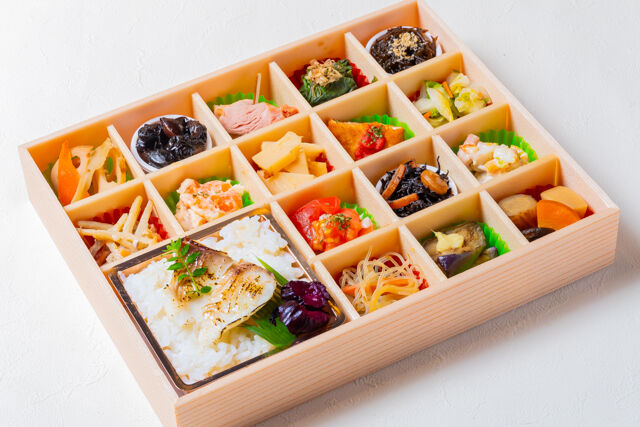 鯛めしと彩り錦御膳