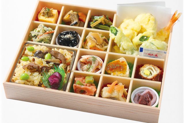 彩り天ぷら華御膳