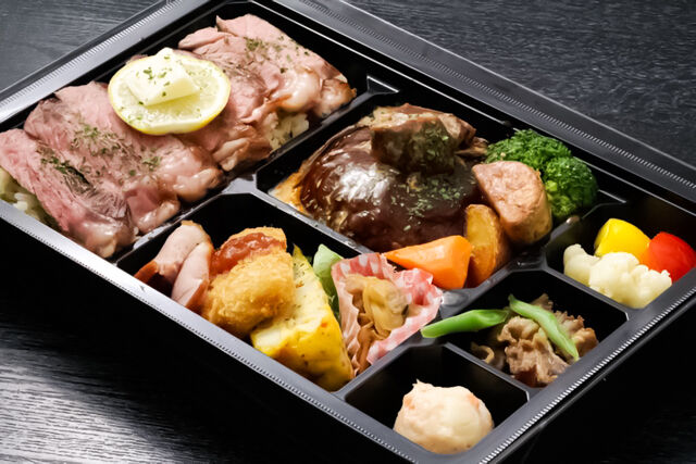 【ローストビーフライス】特製煮込みハンバーグ