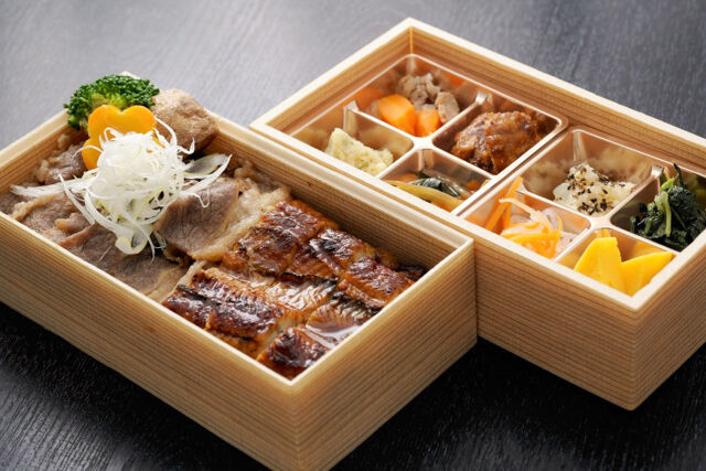 鰻と牛カルビ焼肉重