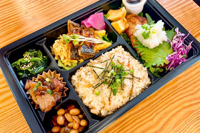 うなぎと和風おろしハンバーグ