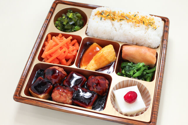 【福】茶荼味特製黒酢肉団子