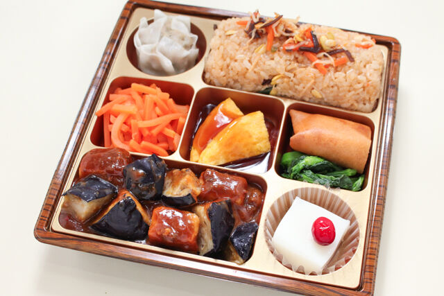 【寿】麻婆茄子［中華風まぜご飯］
