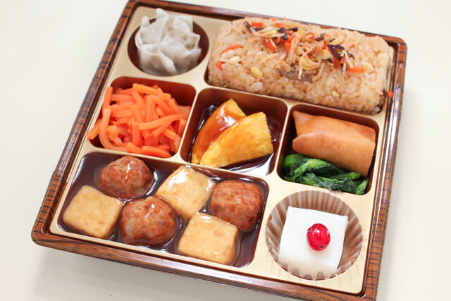 【寿】肉団子〜特製中華あんかけ〜［中華風まぜご飯］