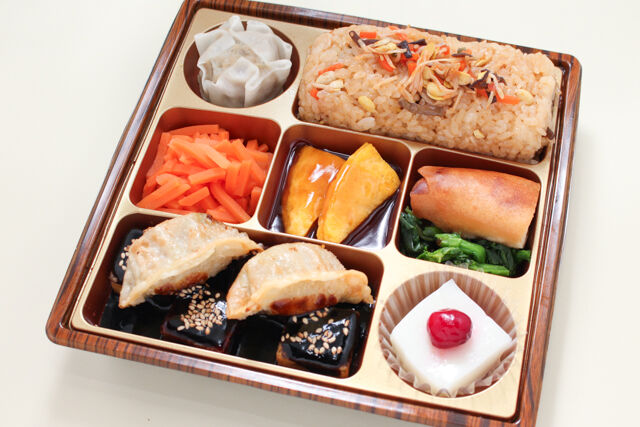 【寿】揚げ餃子〜回鍋肉仕立て〜［中華風まぜご飯］