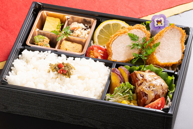 希～手仕込みヒレカツとチーズハンバーグ～