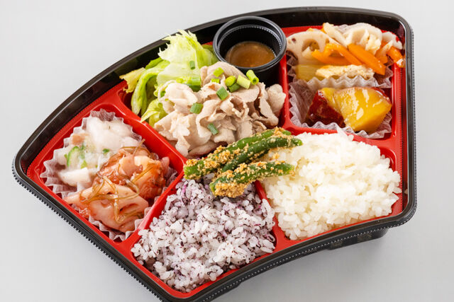 しゃぶしゃぶ豚肩ロース小御膳