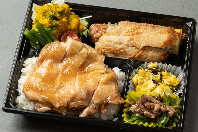 札内鶏の照り焼きとサワラの西京焼き和彩弁当