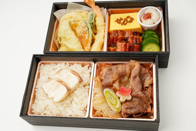 黒毛和牛すき焼き 懐石二段『極（きわみ）』