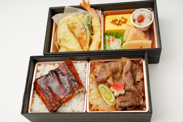 黒毛和牛すき焼き×うな重 懐石二段『昇（のぼり）』