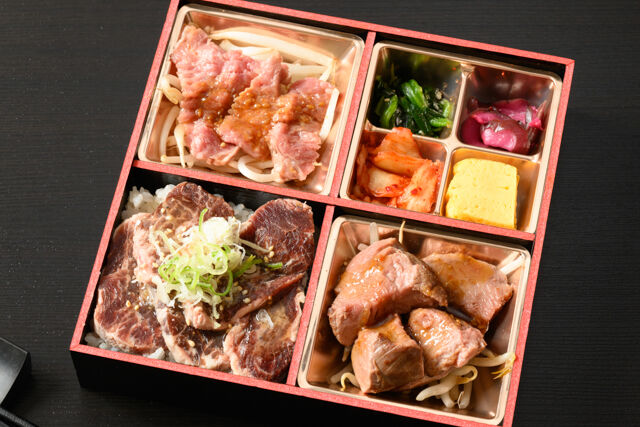 2種サガリとサーロイン肉御膳