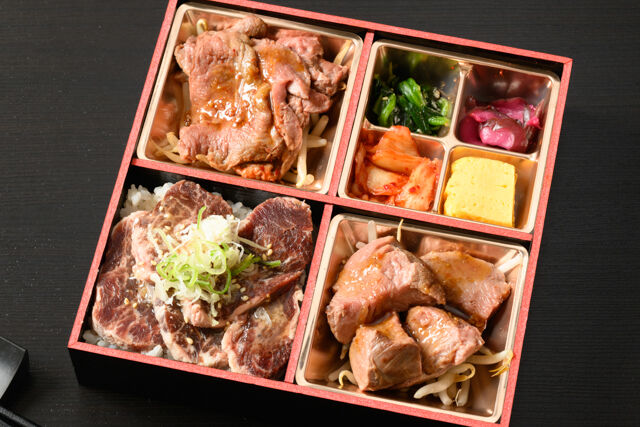 2種サガリと牛ヒレの肉御膳