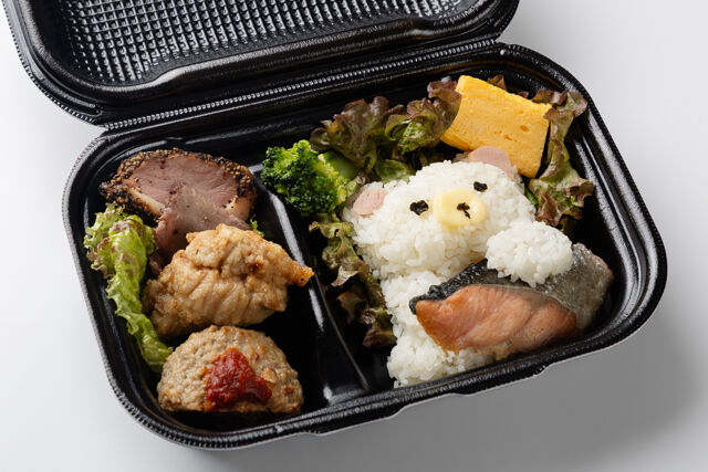 お魚ぎゅっ！しろくまちゃん弁当