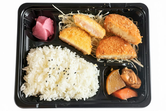 海老カツ＆コロッケ＆とり大根弁当