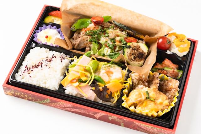 グリルチキンハーブマリネ御膳