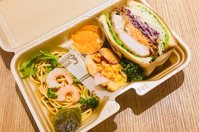 サンドイッチ弁当