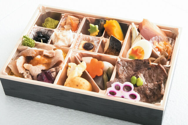 豚しゃぶと牛ロース弁当