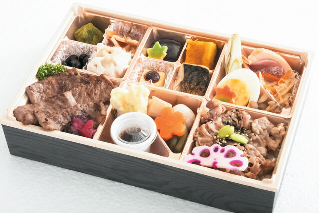 牛ロースと牛すき焼き弁当