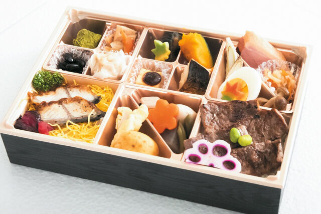 牛ロースとうなぎ弁当