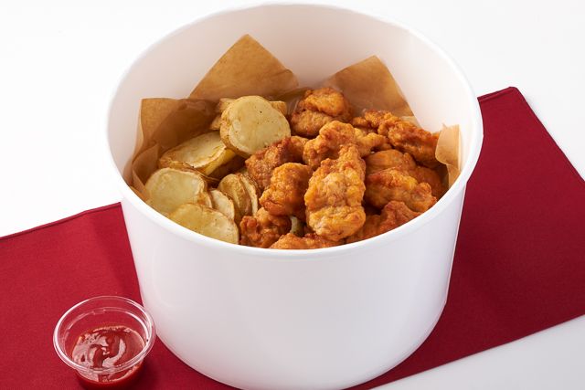 【温まる】フライドチキン＆ポテト