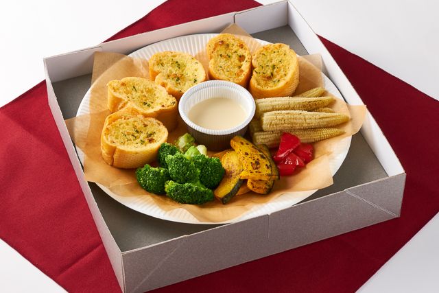 【温まる】温野菜 チーズフォンデュソース