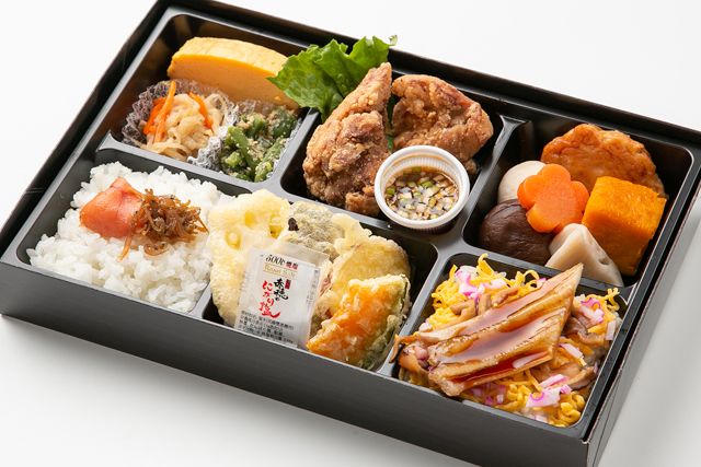 油淋鶏＆野菜天ぷら御膳