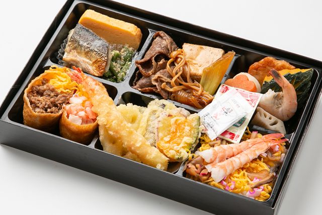 海老天ぷら＆すき焼き御膳