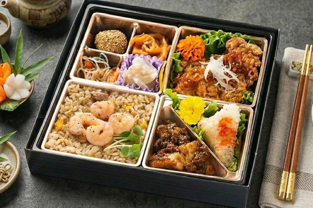 【熨斗対応可】芙蓉（ふよう）〜海老炒飯と油淋鶏と四川麻婆豆腐〜