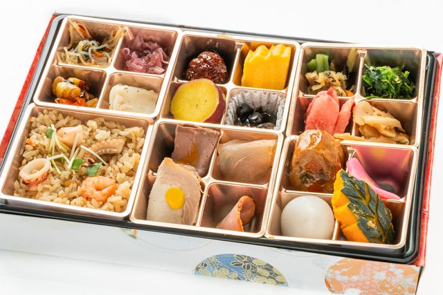 【期間限定】海鮮炊き込みごはんの彩弁当