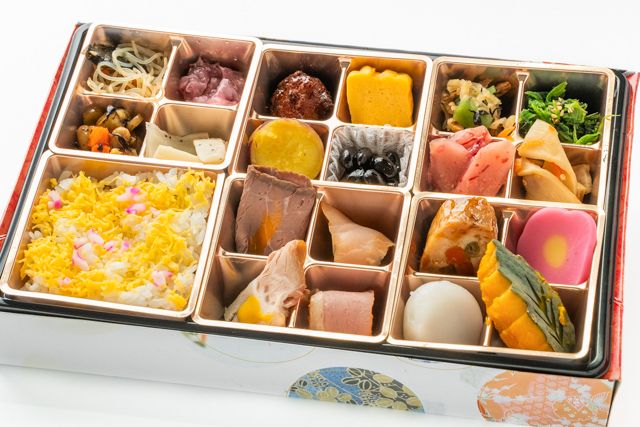 錦糸ごはんの彩弁当