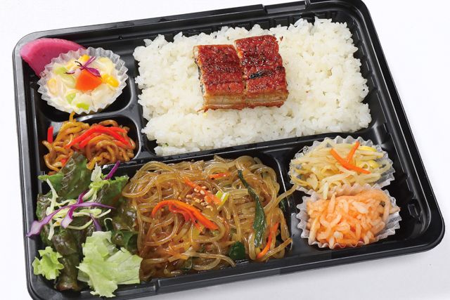 チャプチェ×うなぎ弁当（OU）