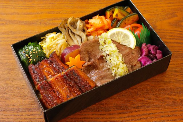【ダブル盛り】鰻蒲焼＆塩ダレ牛タン飯
