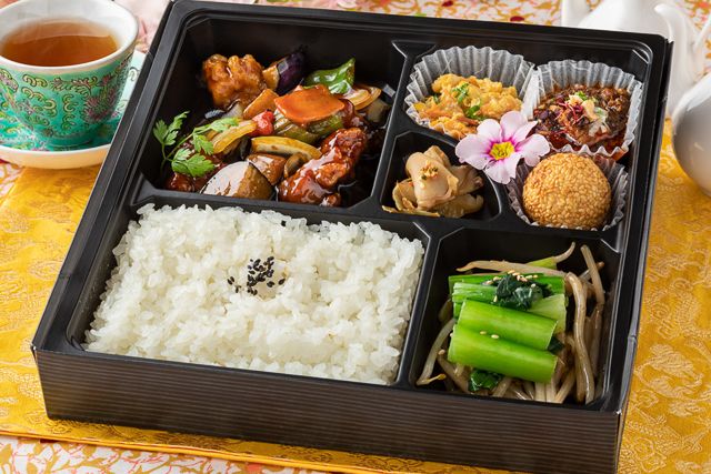福猫弁当（香醋酢豚）