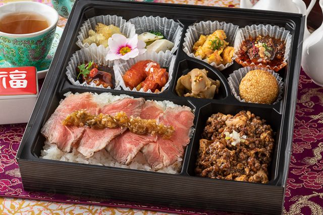 熊猫ローストビーフ弁当（麻婆豆腐）