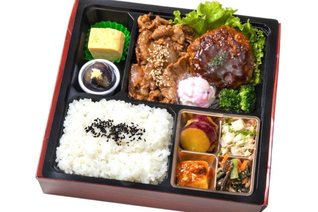 厳選 焼肉＆ハンバーグ御膳