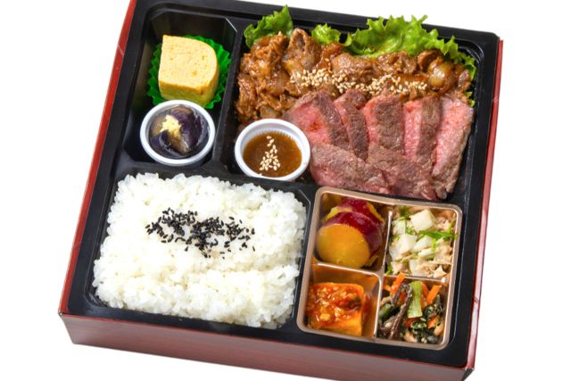 厳選 ステーキ（80g）＆焼肉御膳