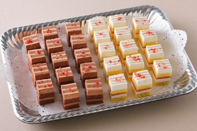 2種のプチケーキ