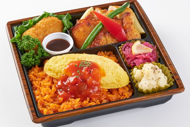 ふわとろオムライス ＆ シャリアピンチキンステーキ