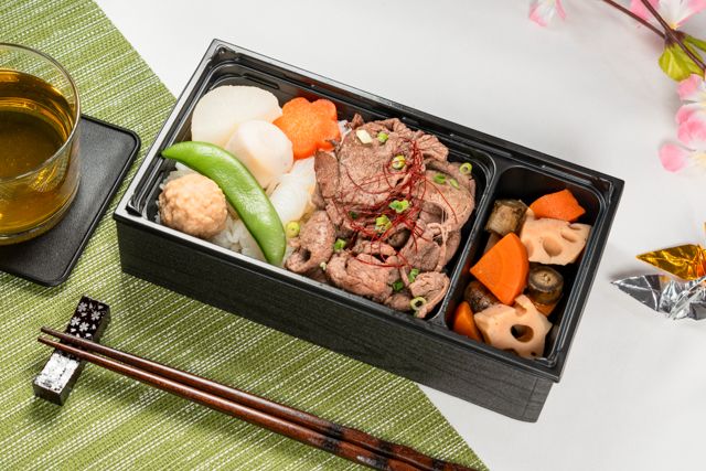 【熨斗対応可】牛カルビ焼肉弁当