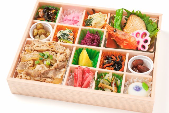 【熨斗対応可】銀だら柚庵焼きと柔らか牛めしの十二彩折詰